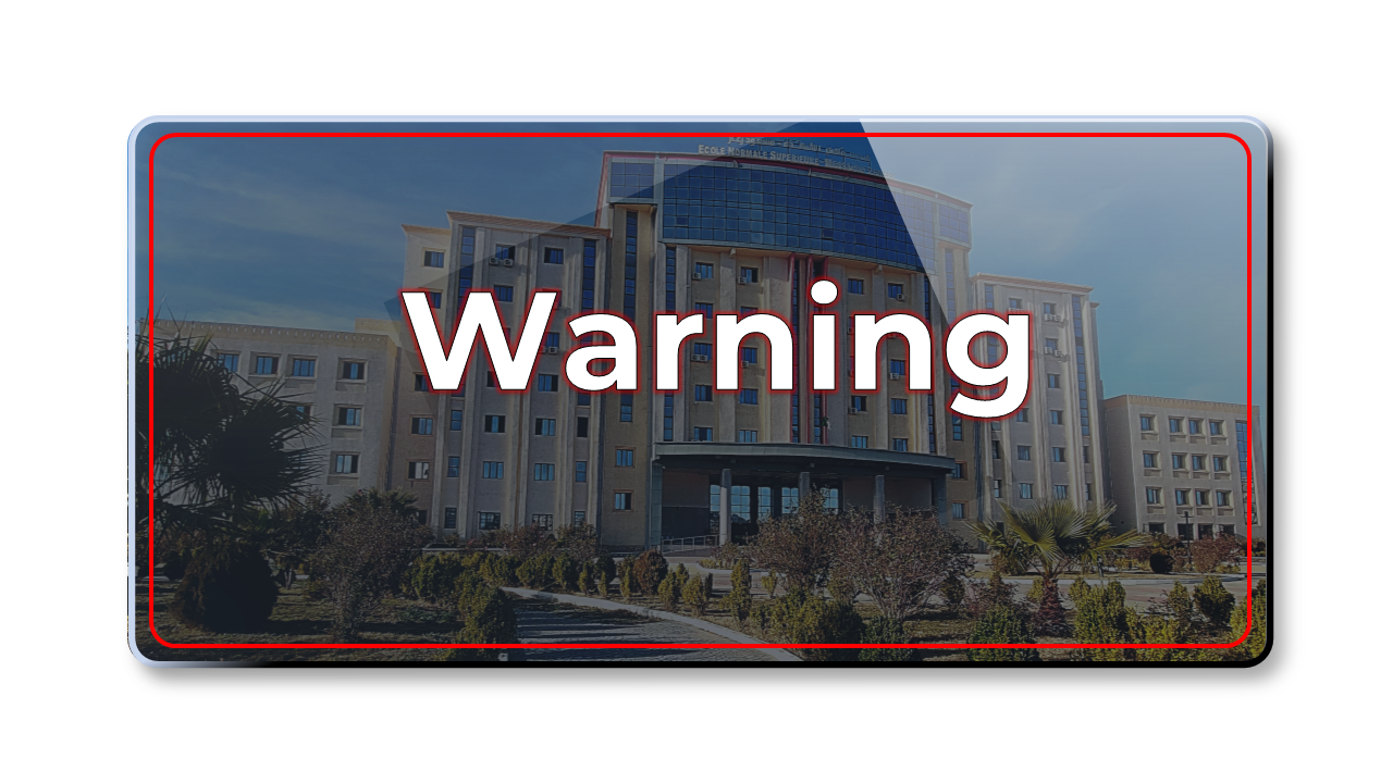 warning